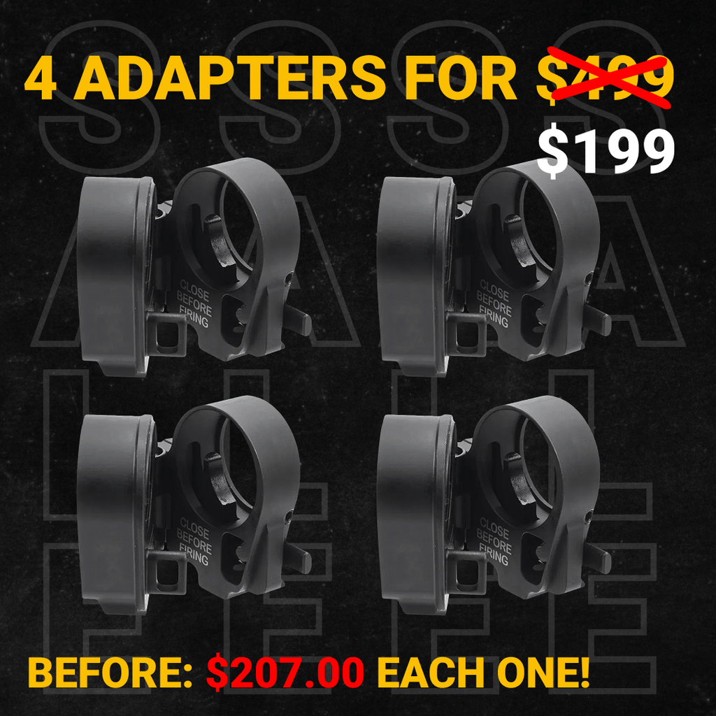 4 Pack Of Folding Stock Adapters (Limited Time) - TX Tactic Pro